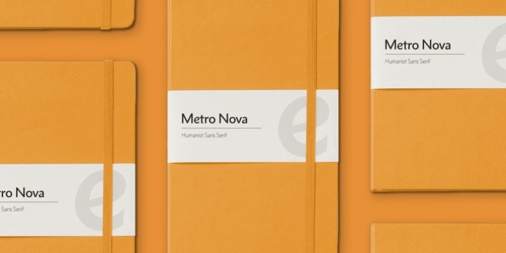 Metro Nova font preview