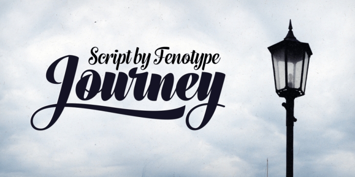 Journey font preview