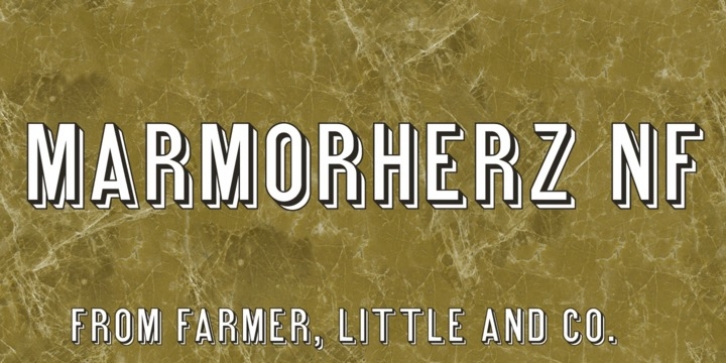 Marmorherz NF font preview