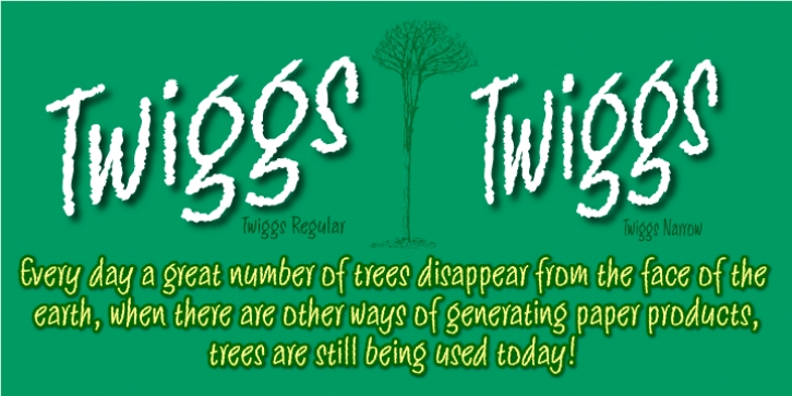 Twiggs font preview