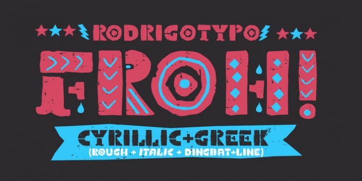 Froh font preview