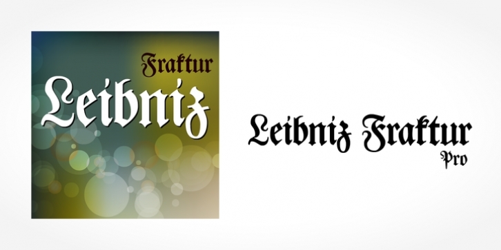 Leibniz Fraktur Pro font preview