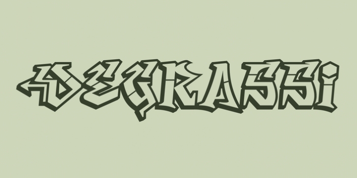 Degrassi font preview