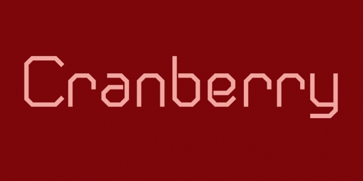 Cranberry Gin font preview