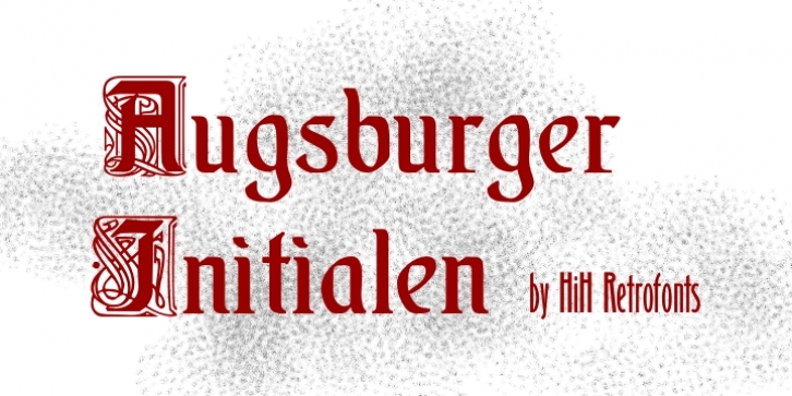 Augsburger Initialen font preview