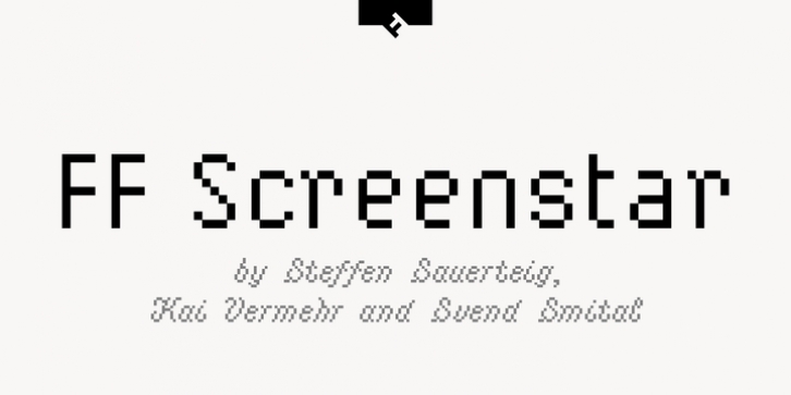 FF Screenstar font preview