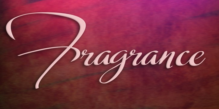 Fragrance font preview