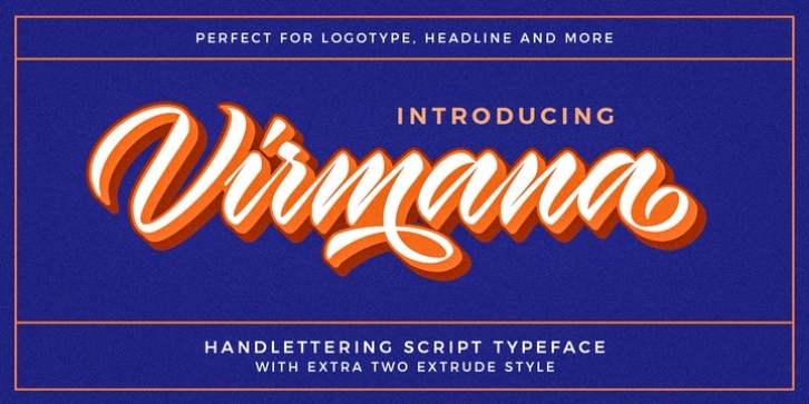 Virmana Script font preview