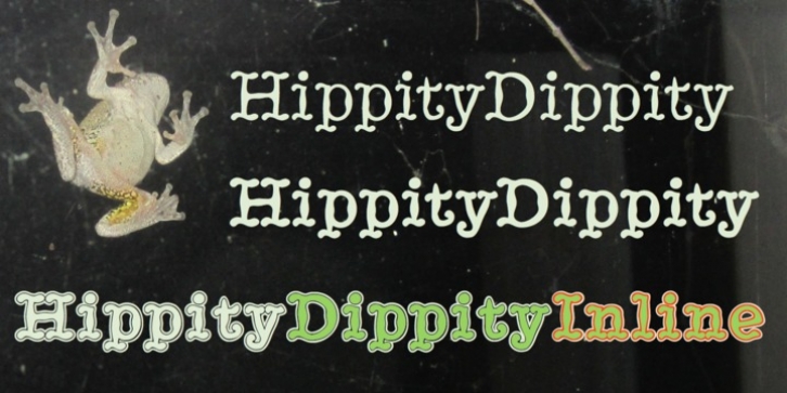 HippityDippity font preview