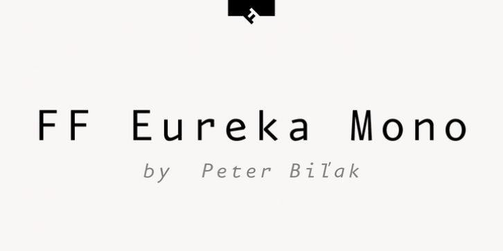 FF Eureka Mono Office font preview