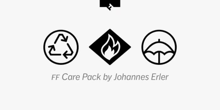 FF Care Pack font preview