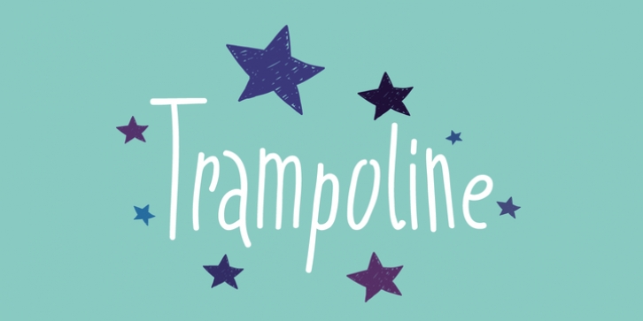 Trampoline font preview