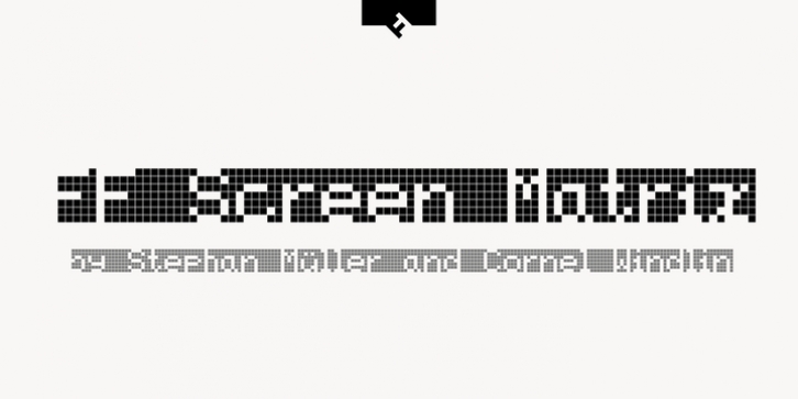 FF Screen Matrix font preview