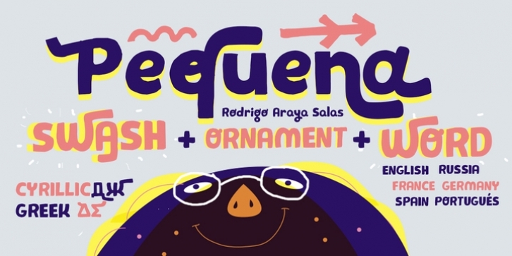 Pequena font preview