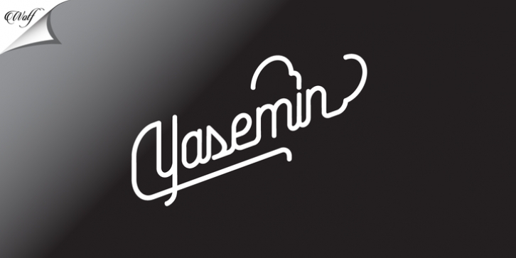 Yasemin font preview