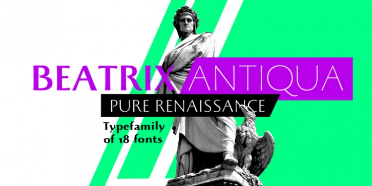 Beatrix Antiqua font preview