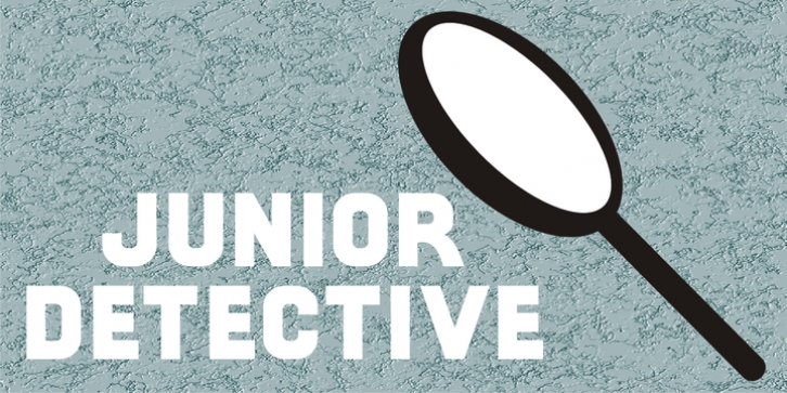 Junior Detective JNL font preview