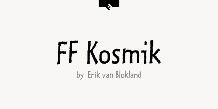 FF Kosmik font preview