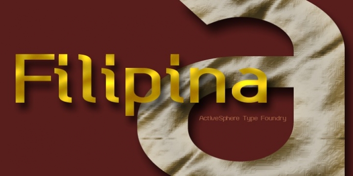 Filipina font preview