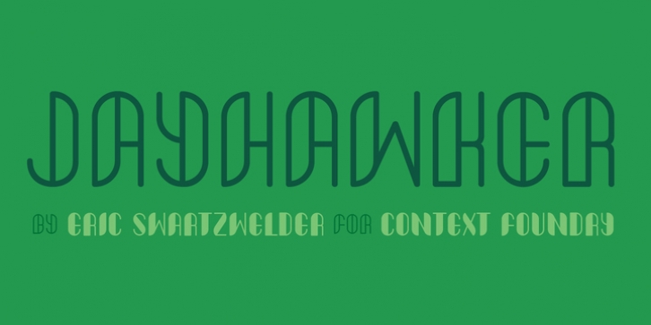 Jayhawker font preview