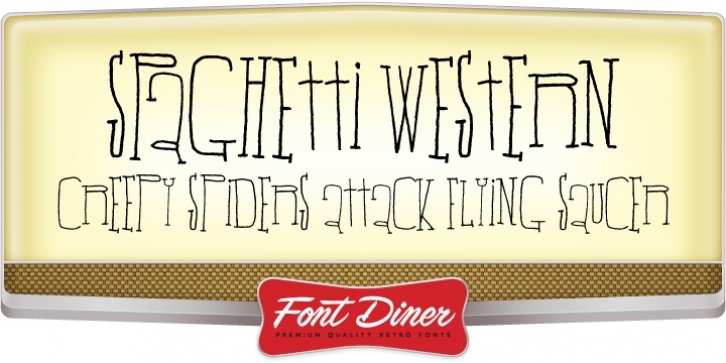Spaghetti Western font preview