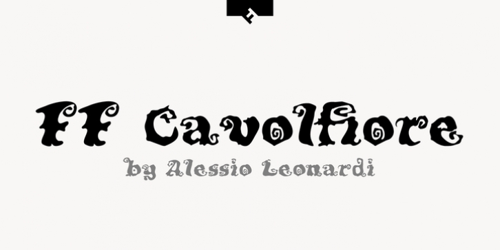 FF Cavolfiore font preview