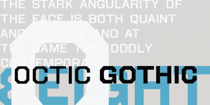 LTC Octic Gothic font preview