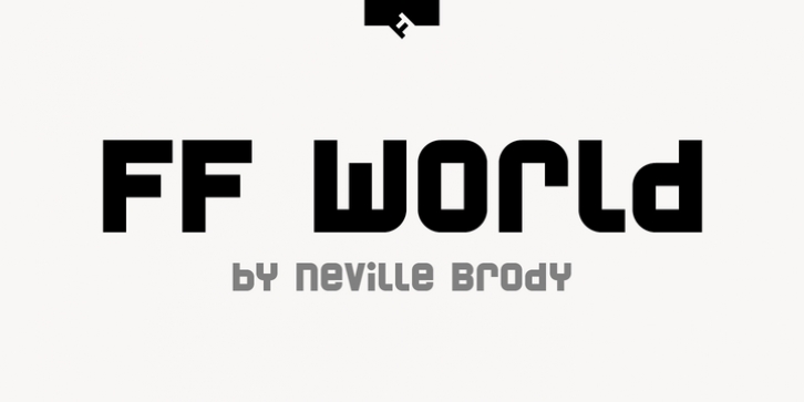 FF World font preview