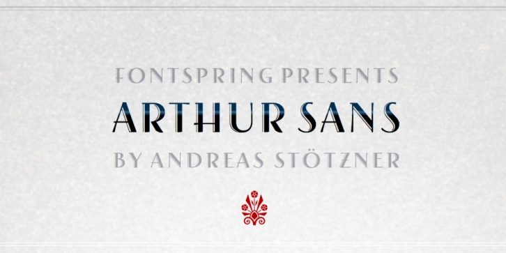 Arthur Sans font preview