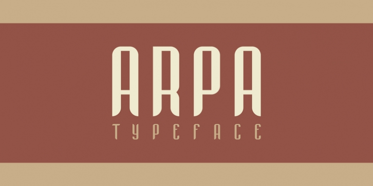 Arpa font preview