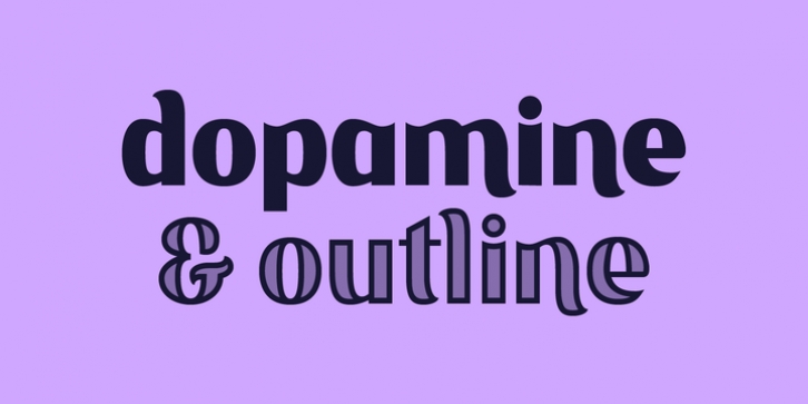 Dopamine font preview