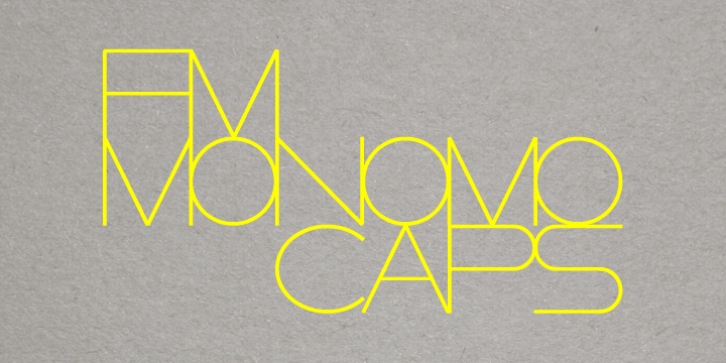 FM Monomo font preview