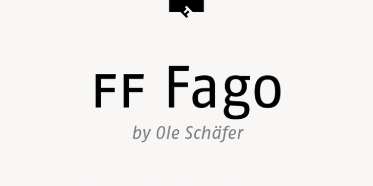 FF Fago Extended font preview