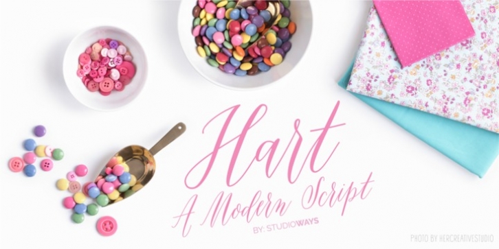 Hart font preview