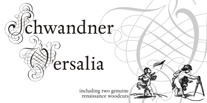 Schwandner Versalia font preview