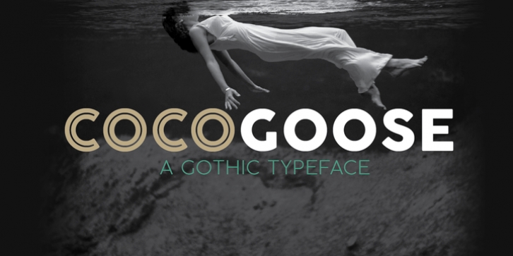 Cocogoose Pro font preview