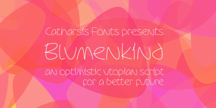 Blumenkind font preview