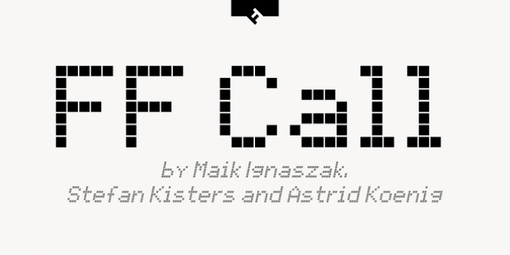 FF Call font preview