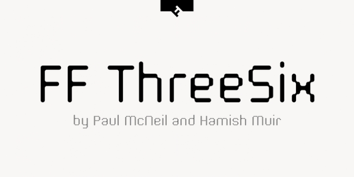 FF ThreeSix font preview