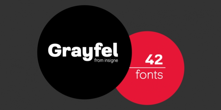 Grayfel font preview
