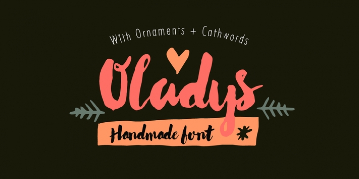 RNS Oladys font preview