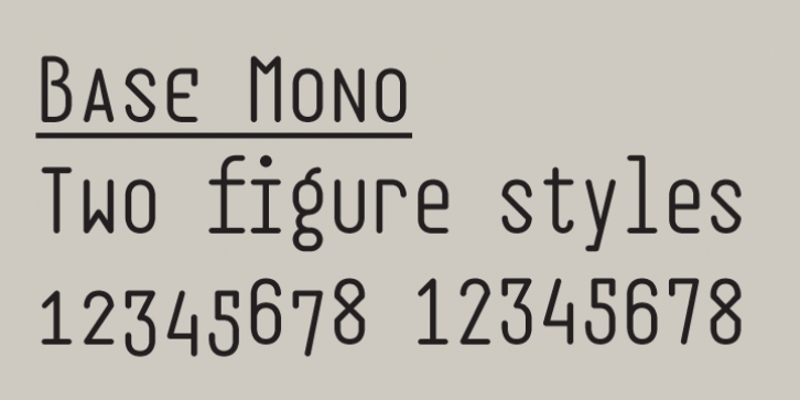 EB Base Mono font preview