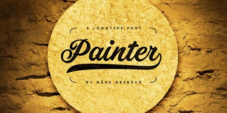Painter font preview