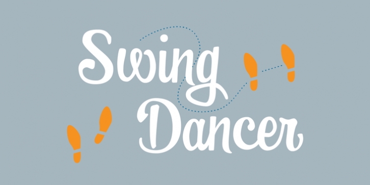 Swingdancer font preview