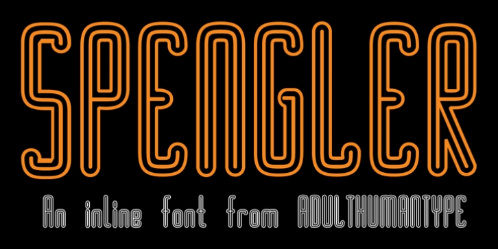 SPENGLER font preview