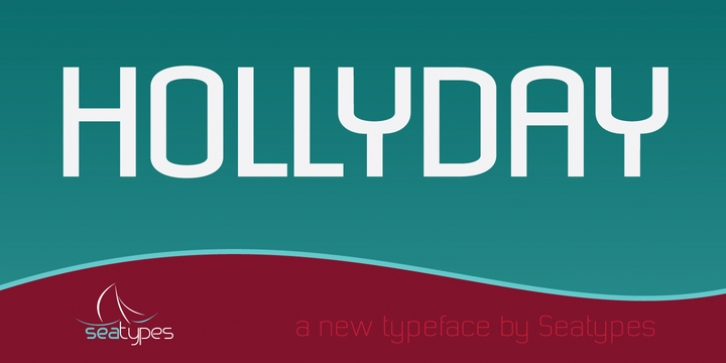 Hollyday font preview