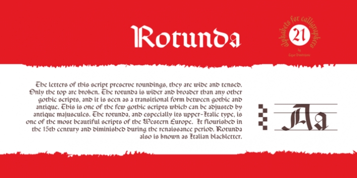 Cal Rotunda font preview