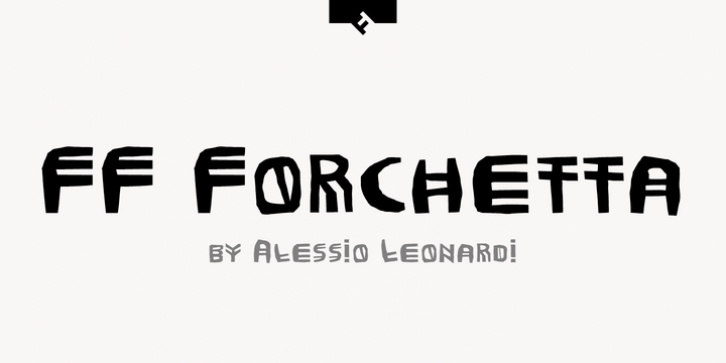 FF Forchetta font preview