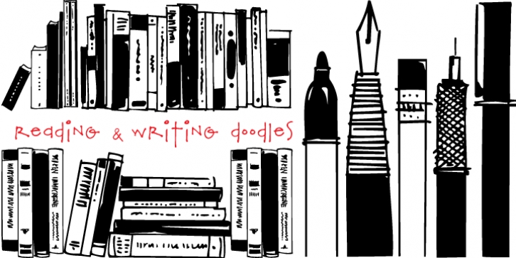 Reading And Writing Doodles font preview