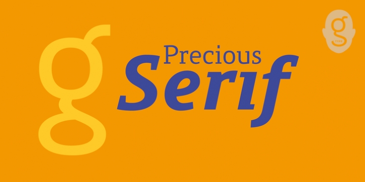 Precious Serif font preview